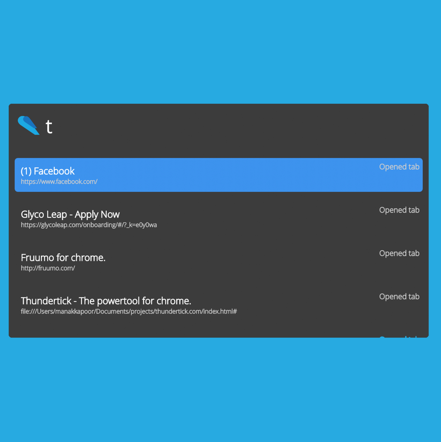 Thundertick gallery image