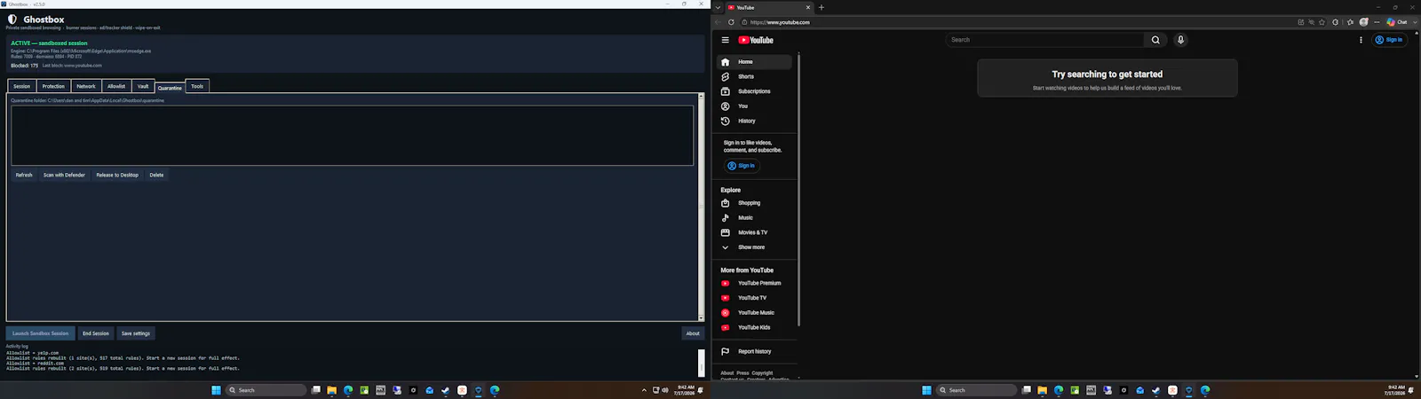 Ghostbox Browser  screenshot 6