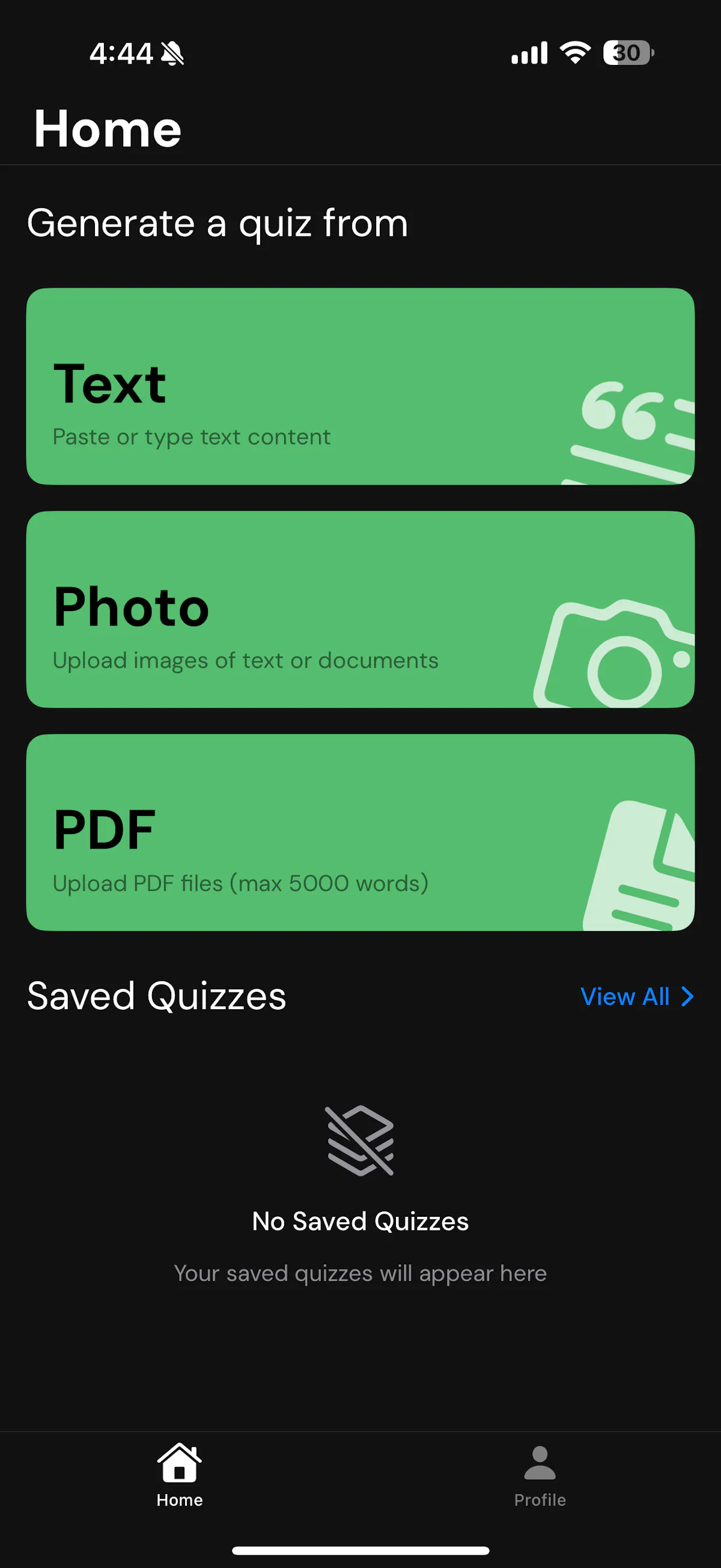EaseQuiz - AI Quiz Generator