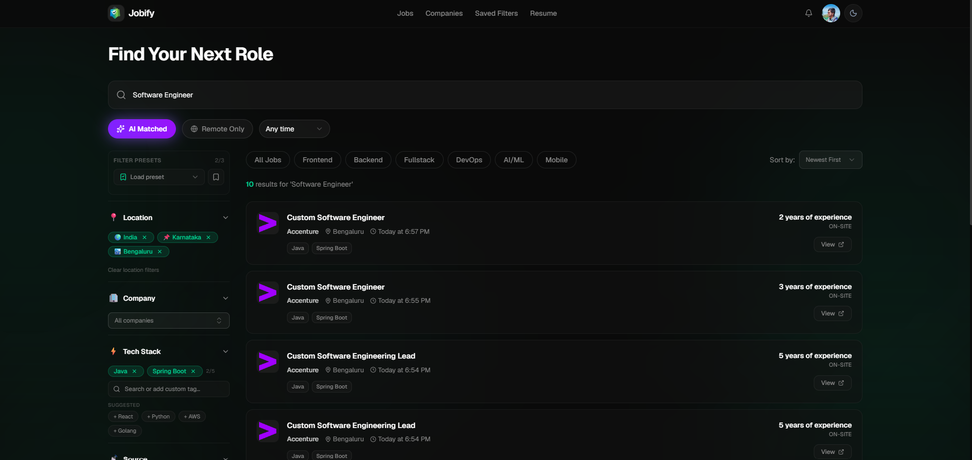 Jobify gallery image