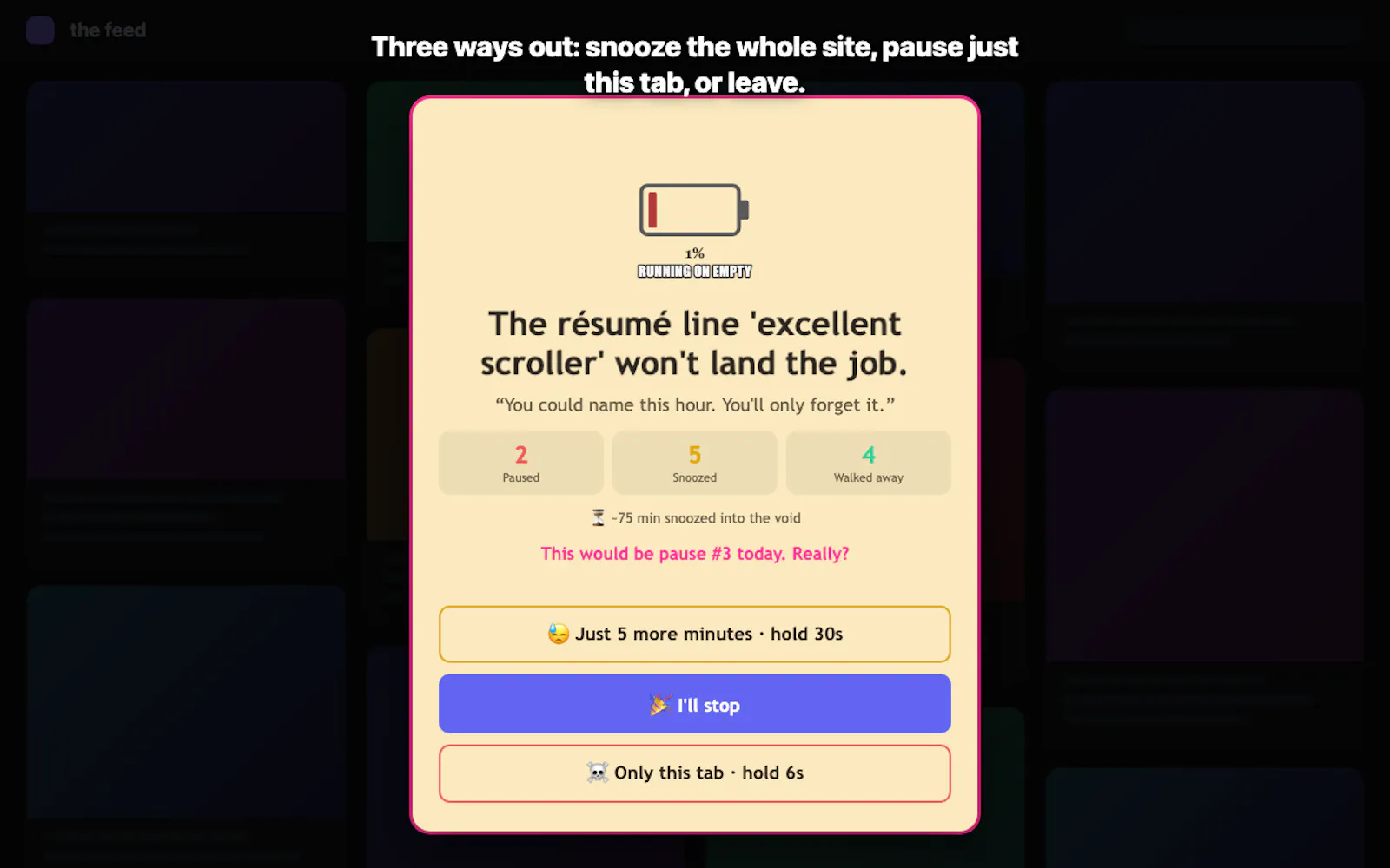 Get Off That Site screenshot 5
