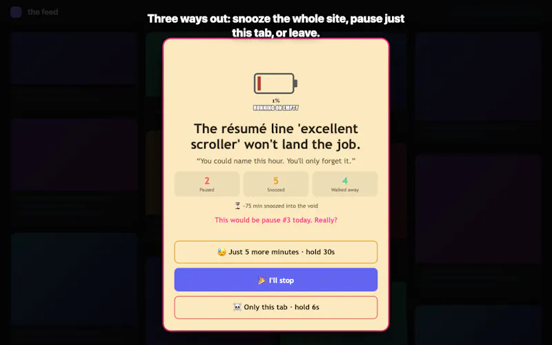 Get Off That Site screenshot 5