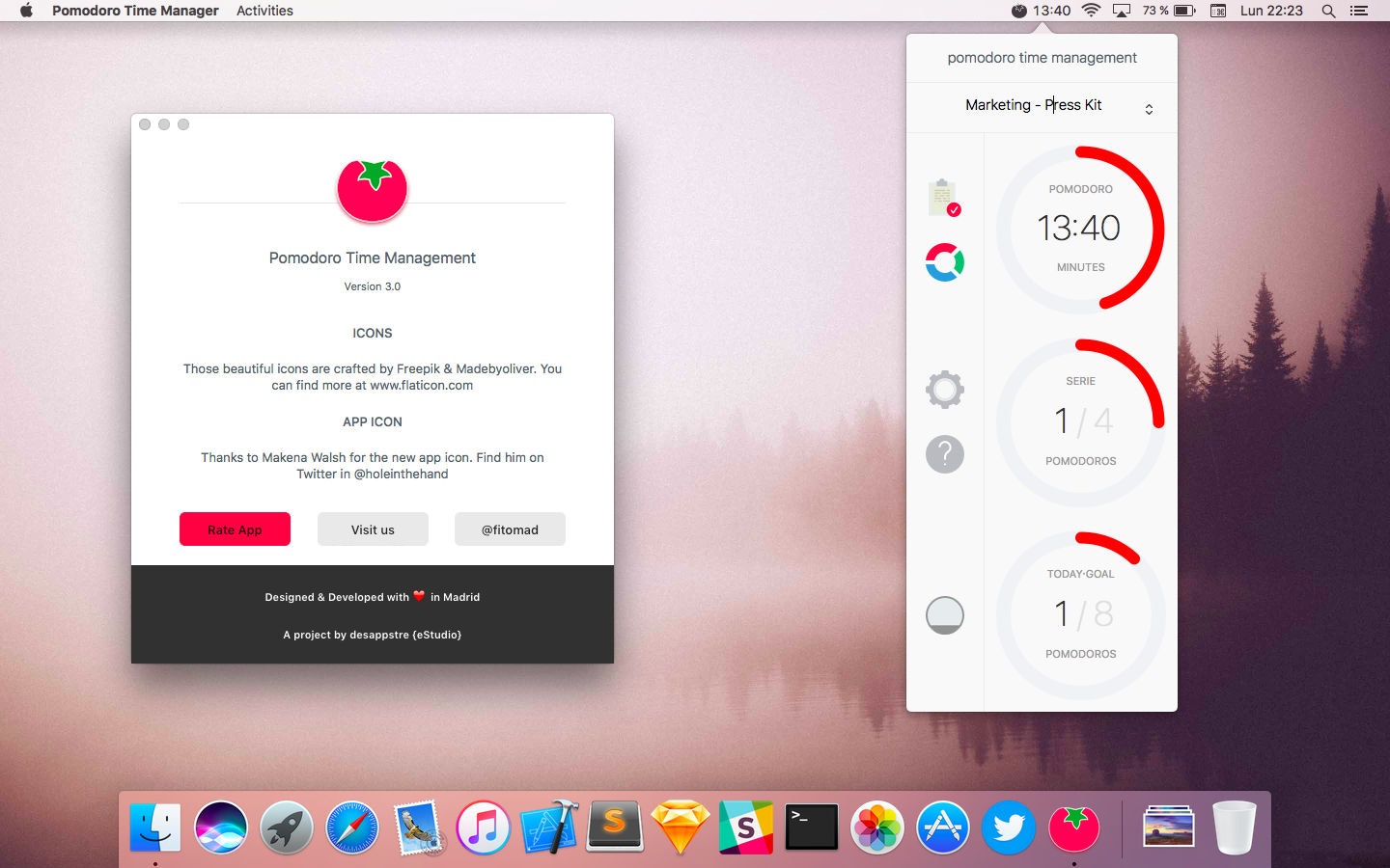 Pomodoro Time Management gallery image