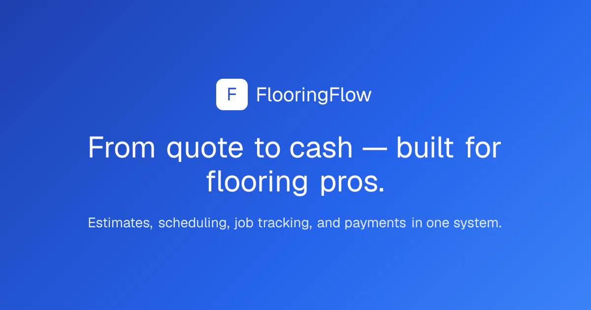 FlooringFlow screenshot