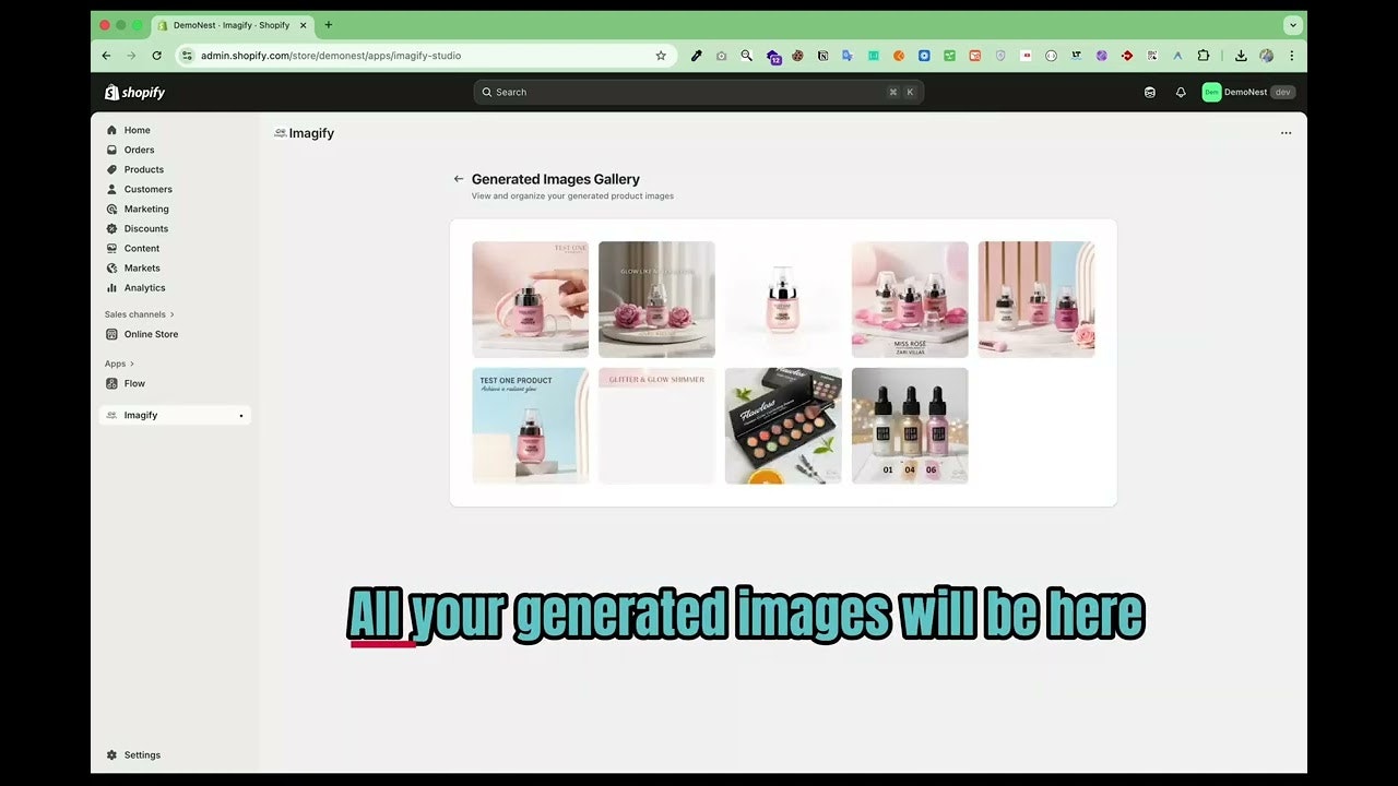 Imagify gallery image