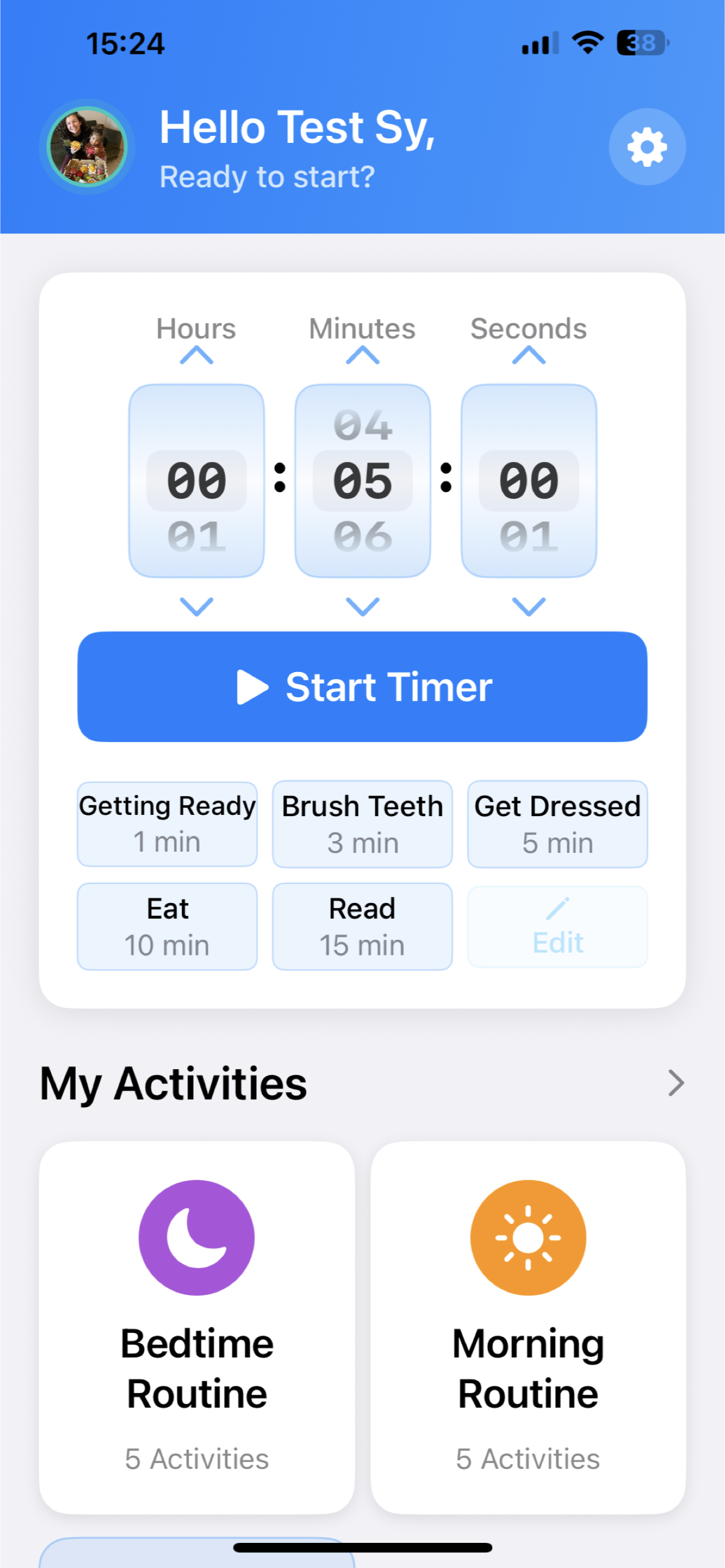 smart kid timer gallery image