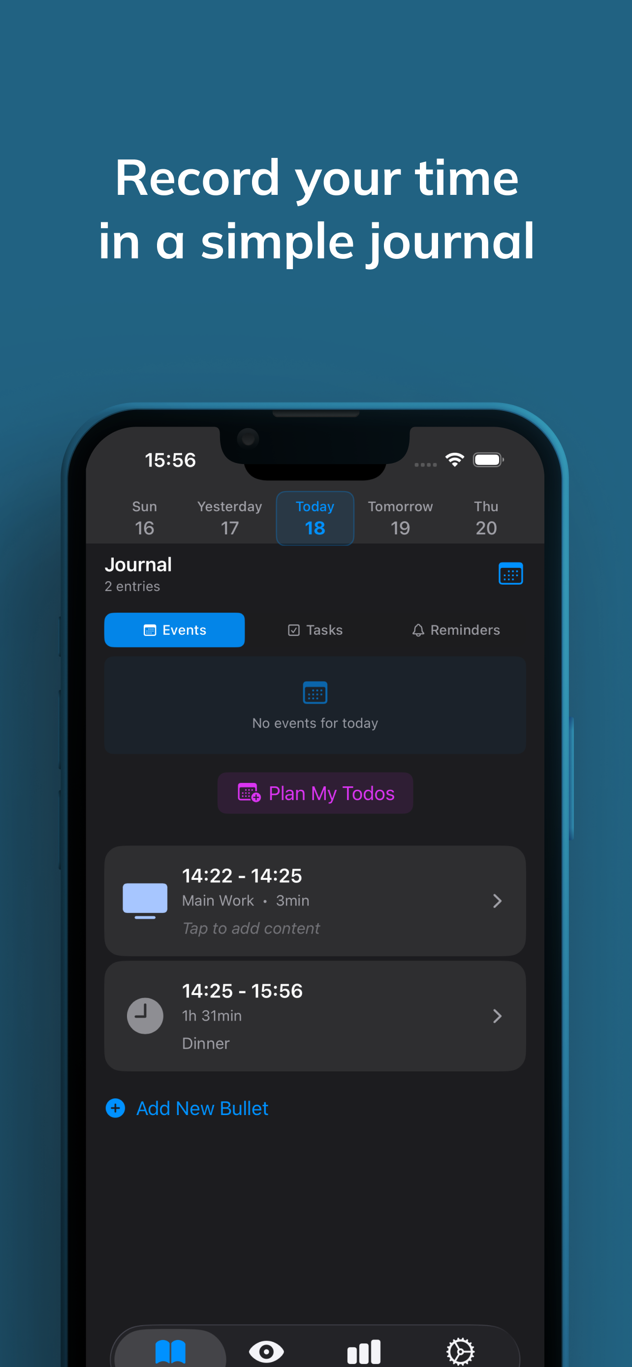FluxTime - Main product screenshot demonstrating key features and user interface