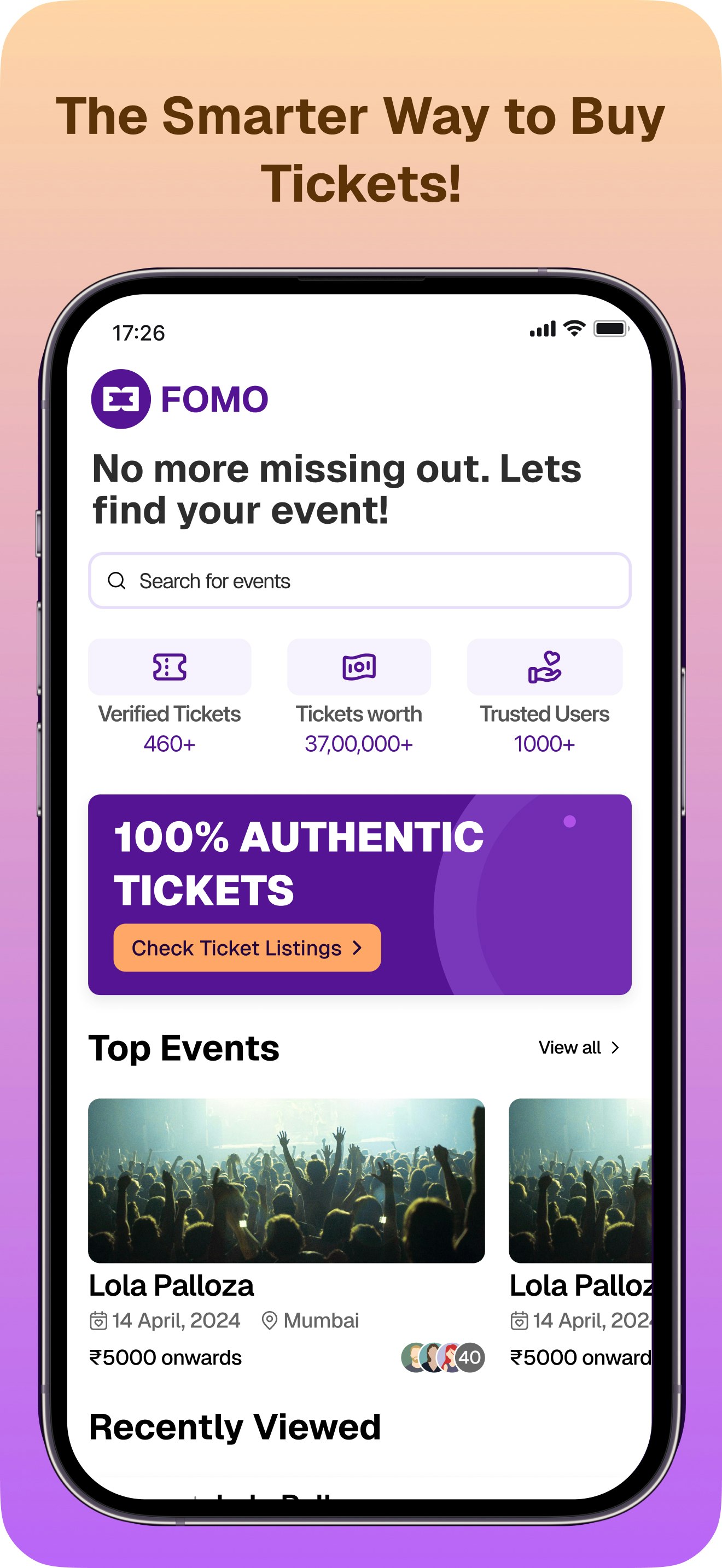 Fomo:Live Events gallery image