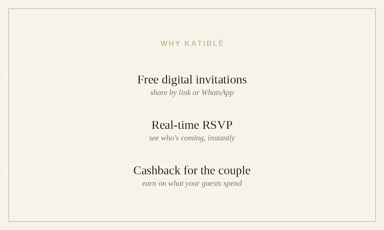 katiblé: Destination Wedding Marketplace screenshot 6