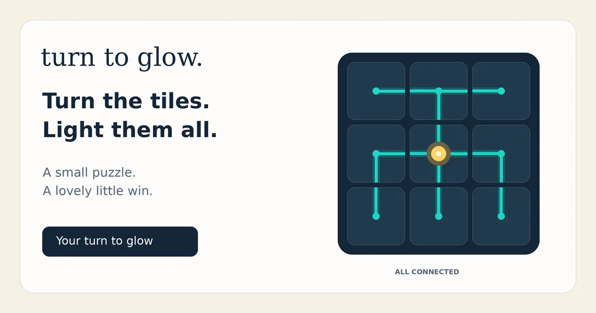 Turn to Glow gallery image
