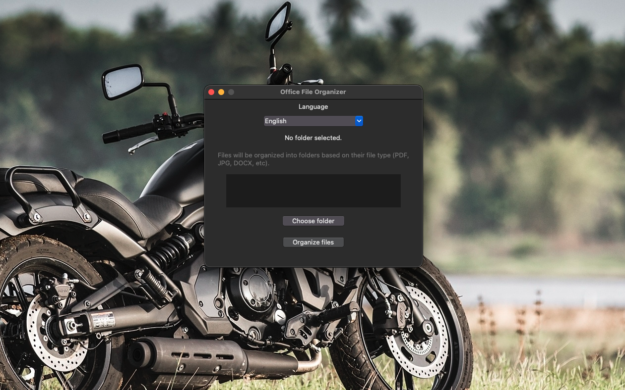 Office File Organizer - Main product screenshot demonstrating key features and user interface