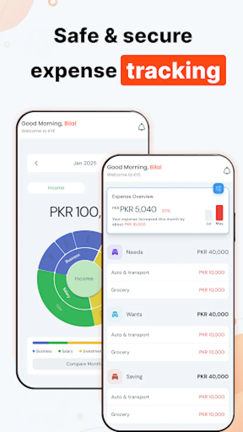 KYE: Expense Tracker & Budget screenshot 3