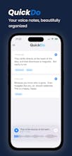 QuickDo — Voice Notes, Perfectly Written gallery image