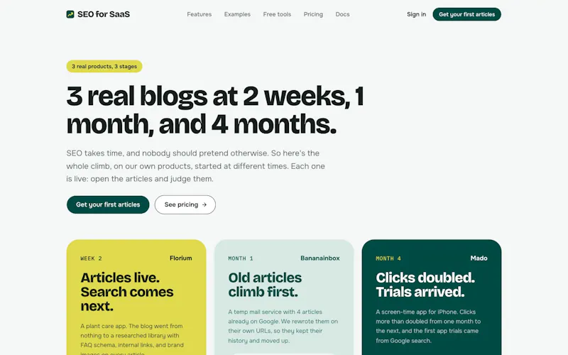 SEO for SaaS screenshot 3