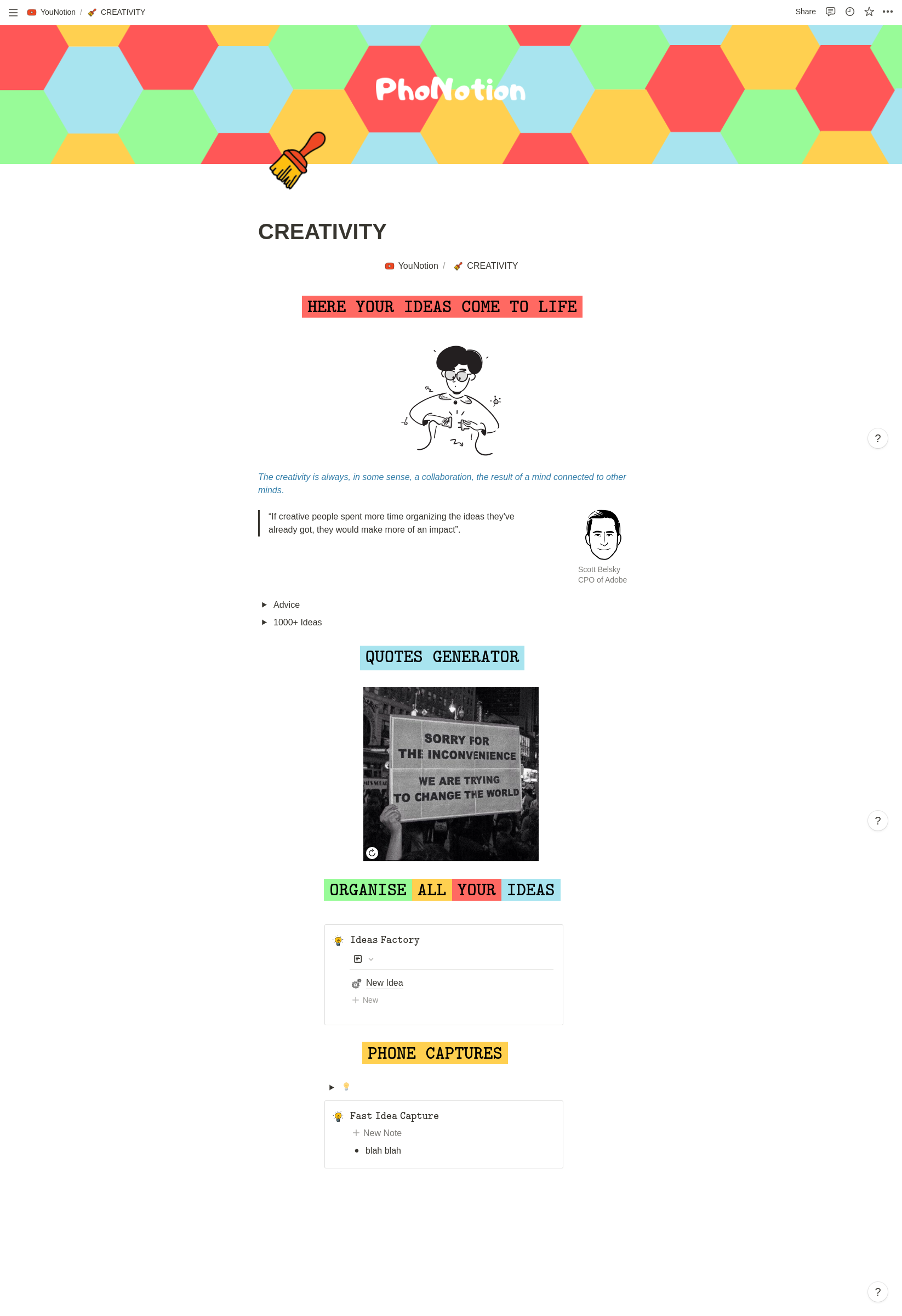 Younotion -YouTube Content Planner 미디어 4