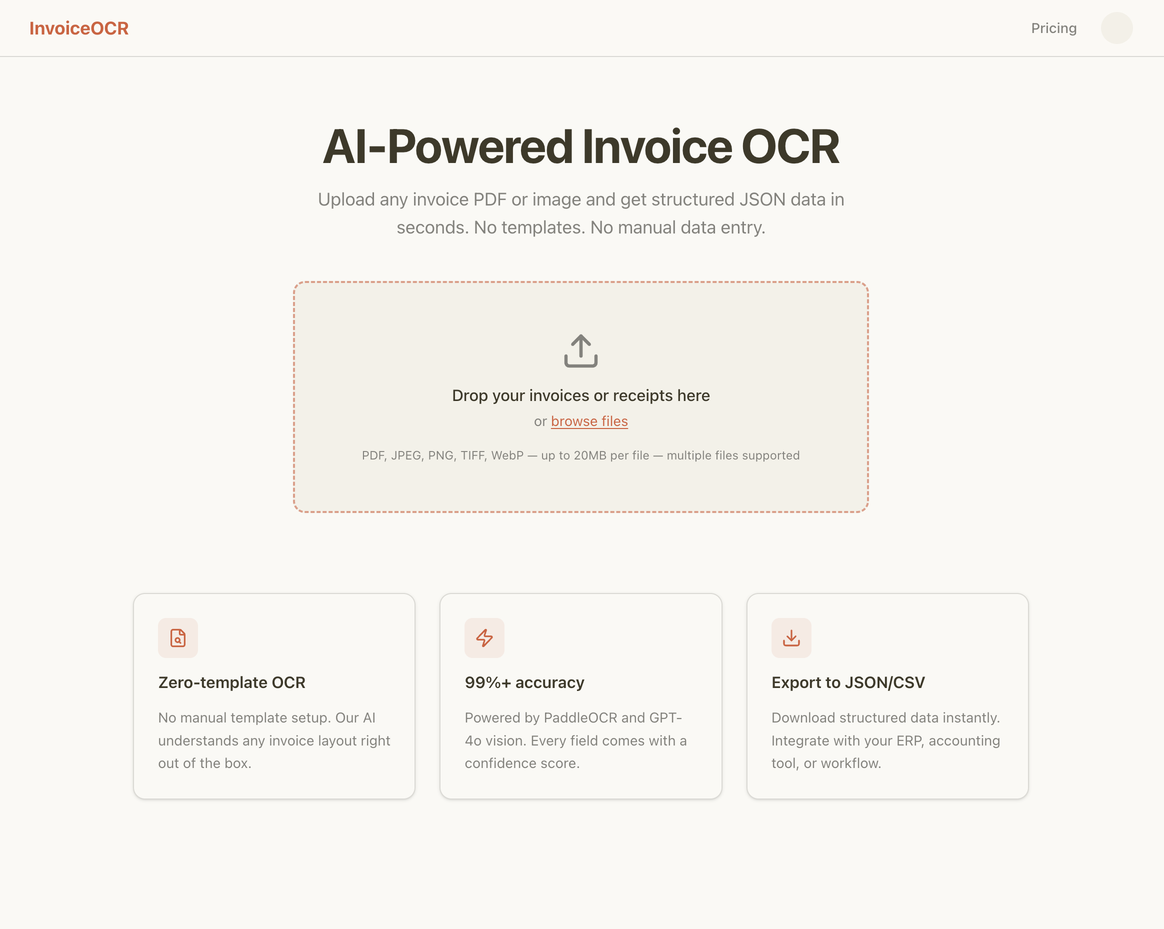InvoiceOCR gallery image