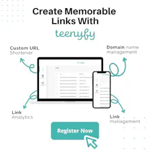 Teenyfy URL Shortner & Analyser gallery image