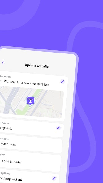 Media Connex ungu - Sambungkan ke rangkaian WiFi di seluruh dunia 7