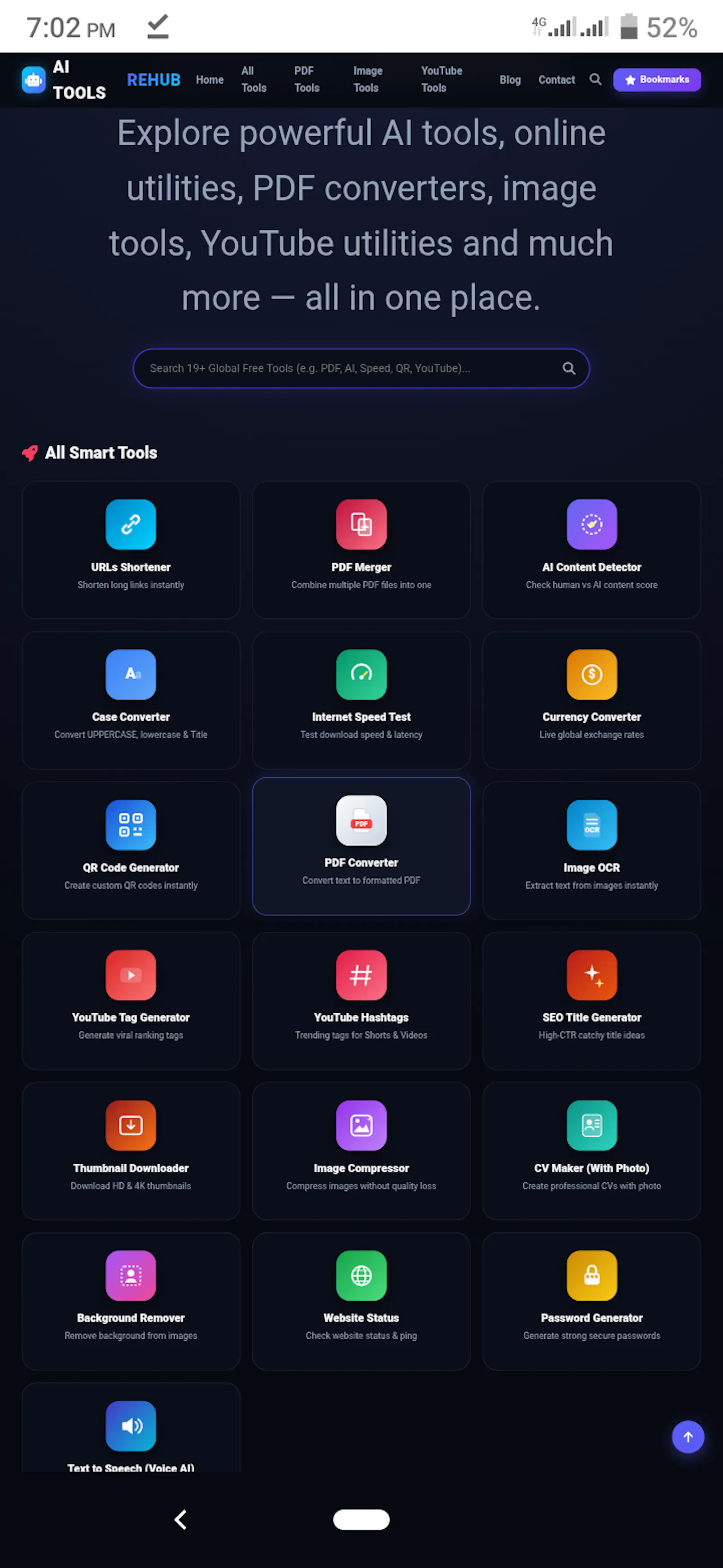 Ai tools rehub screenshot 1