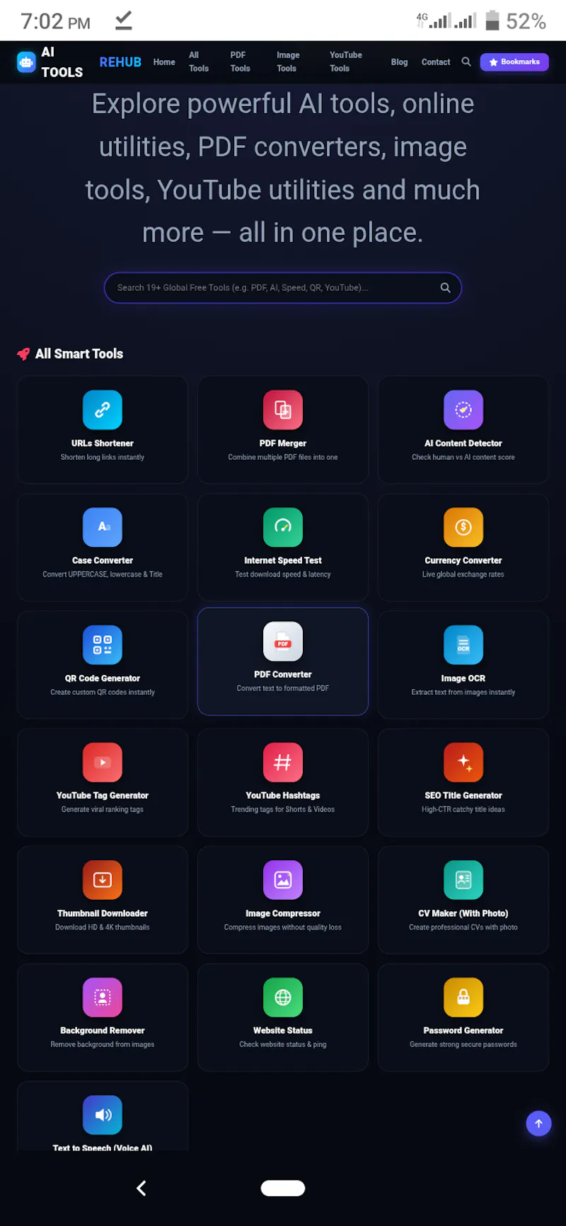 Ai tools rehub screenshot 1