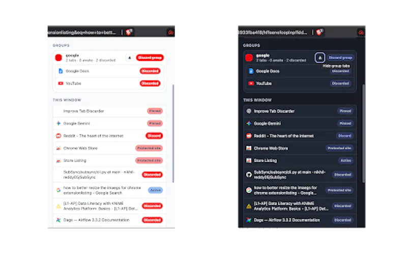Tab Discarder screenshot 3
