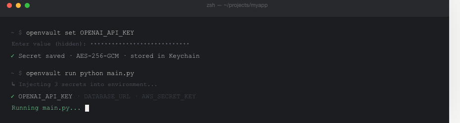OpenVault-Secret Manager for Developers gallery image