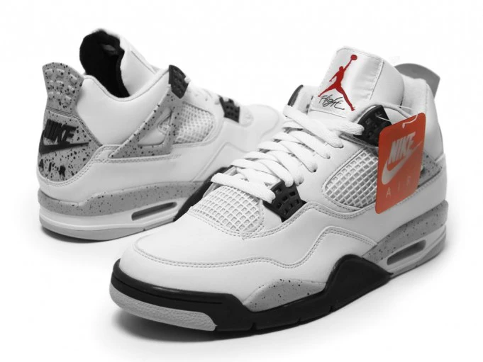 Nike Air Jordan IV "White Cement" 