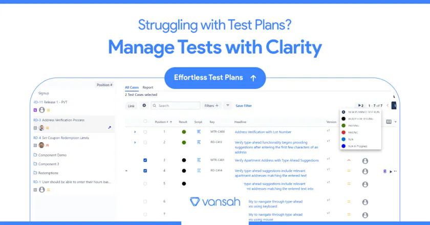 Vansah Test Management For Jira gallery image