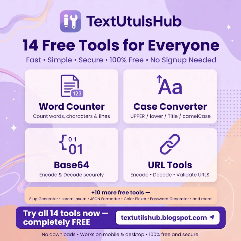 TextUtilsHub screenshot 2