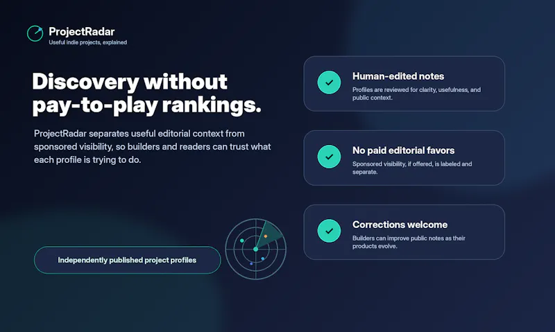 Project Radar screenshot 2