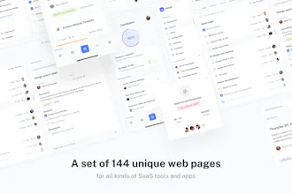 IOTask Multipurpose UI Kit for SaaS Apps gallery image