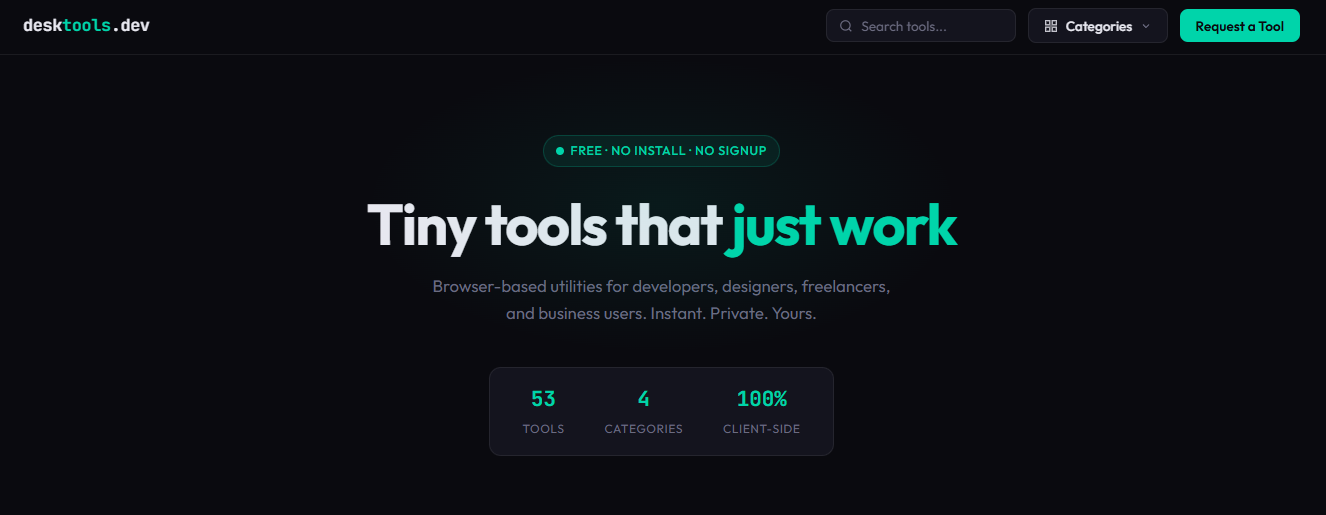 DeskTools gallery image