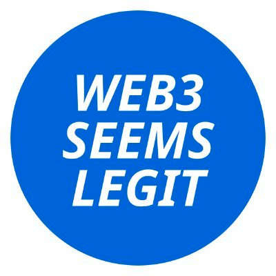 Web3 yasal görünüyor