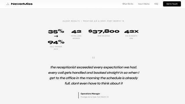 NeverMiss gallery image