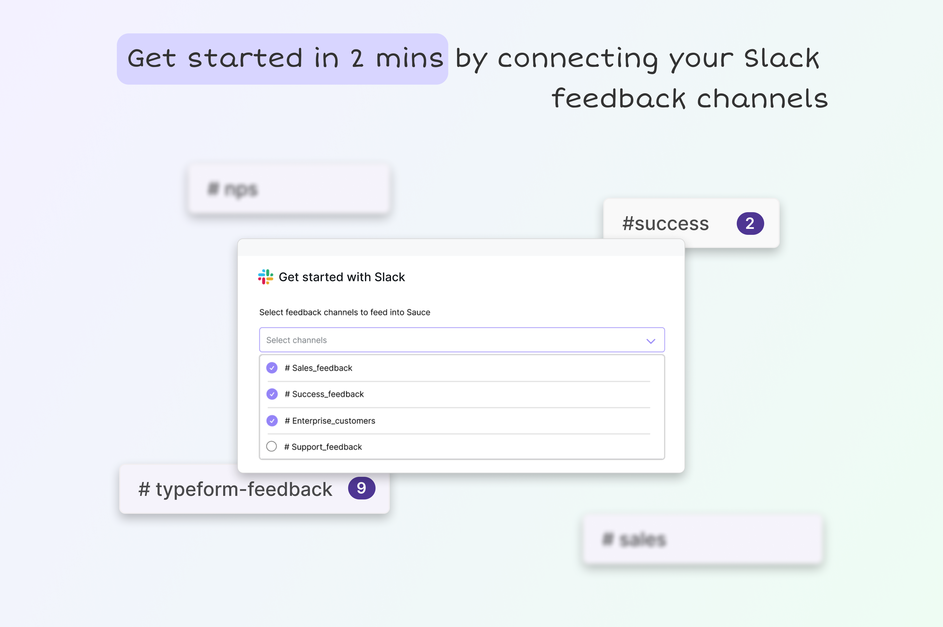 Saus - Automatiseer klantinzichten met AI -productfeedback media 6
