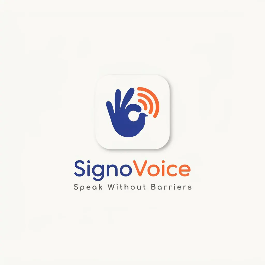 SignoVoice - Breaking Barriers logo