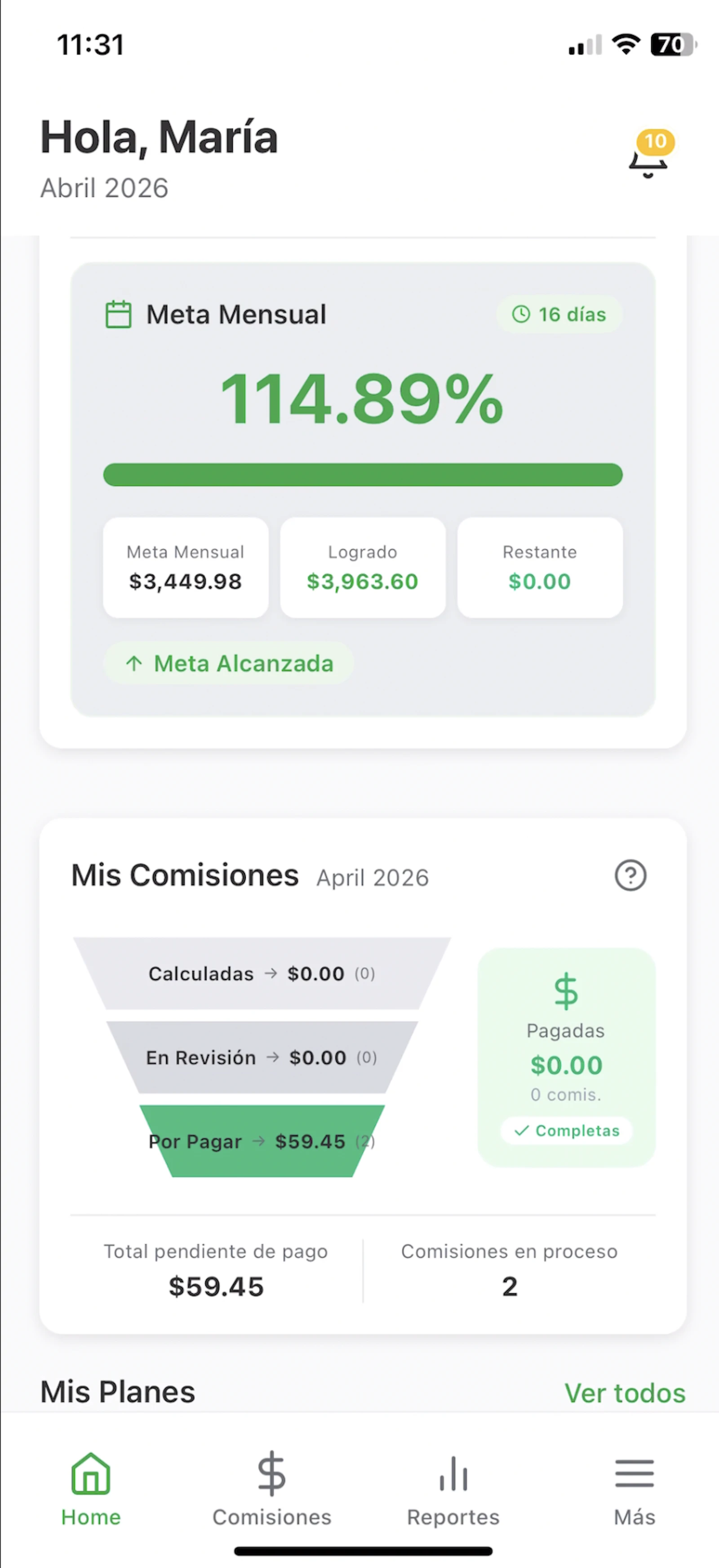 Compensix screenshot 3