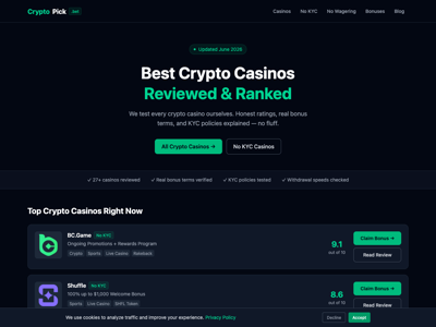 CryptoPick.bet gallery image