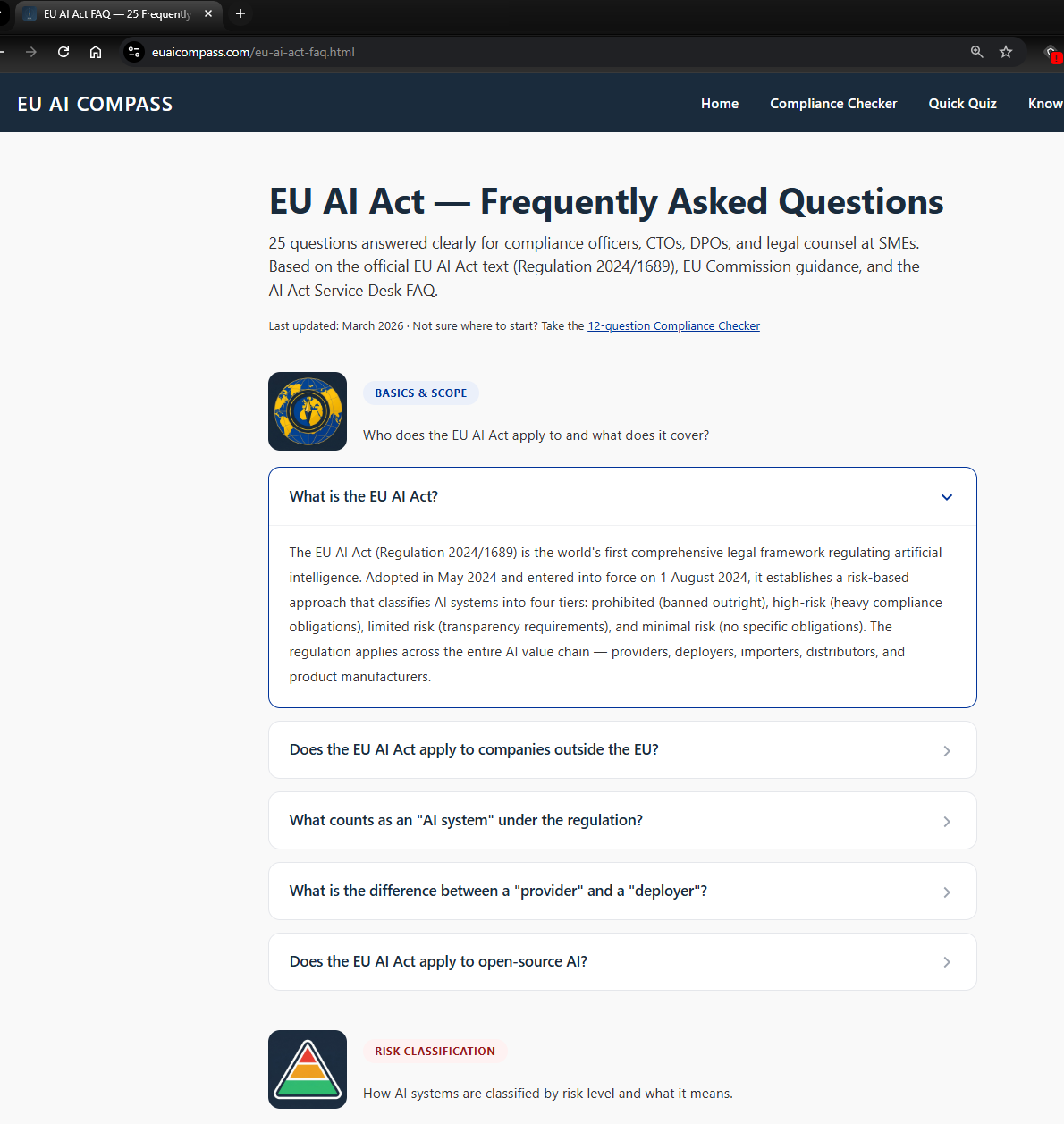 EU AI Compass gallery image