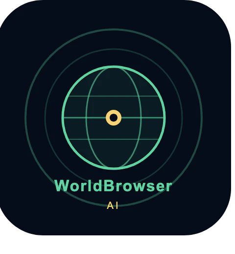 WorldBrowser AI logo