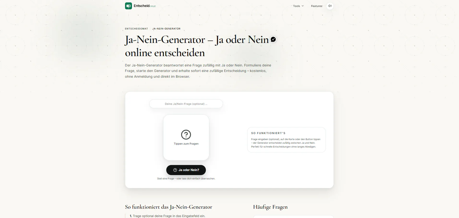 Entscheidomat screenshot 3