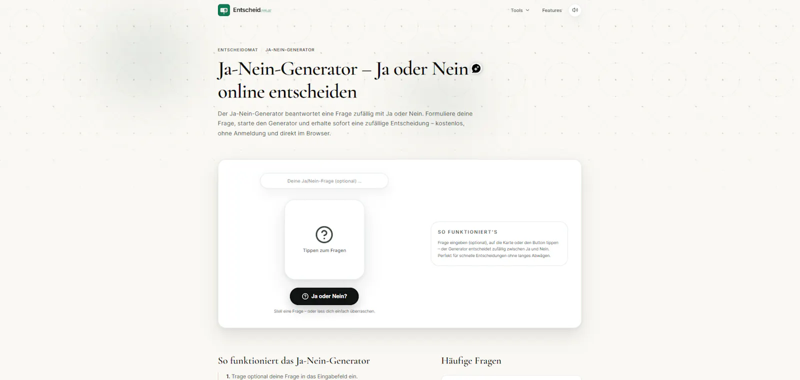 Entscheidomat screenshot 3