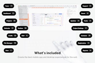 Revu - UI kit for SaaS Startups gallery image