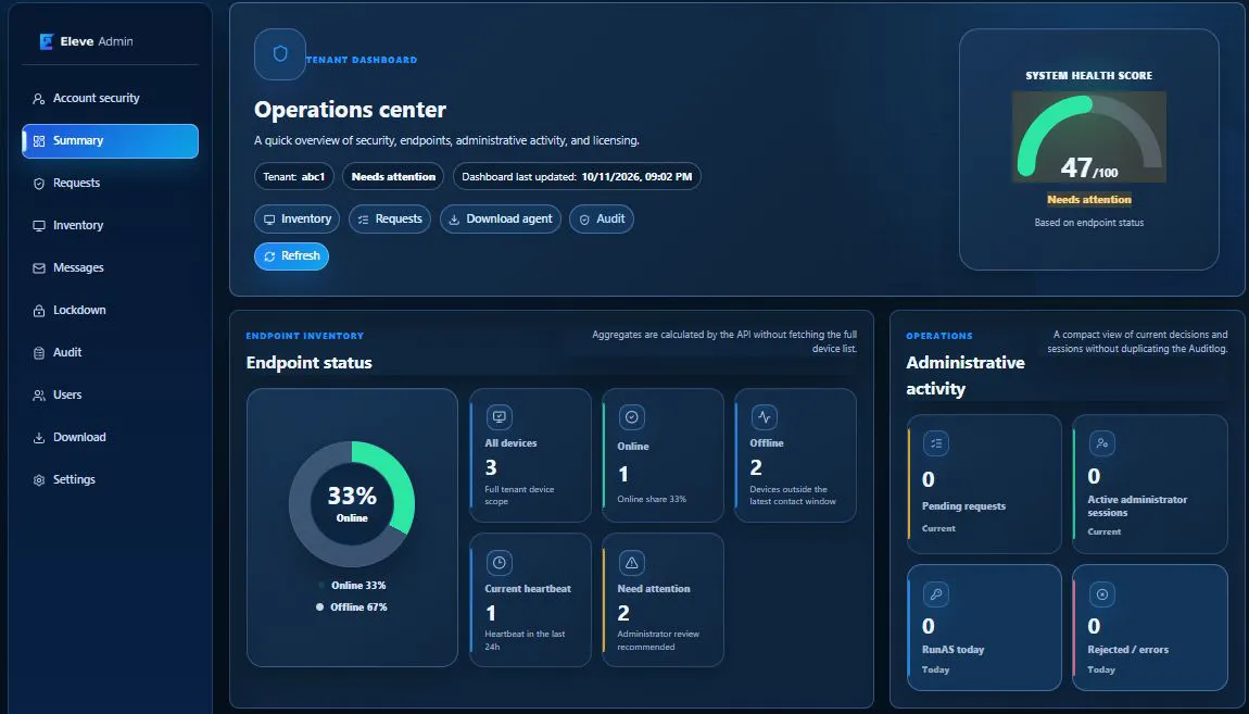 Eleve Admin gallery image