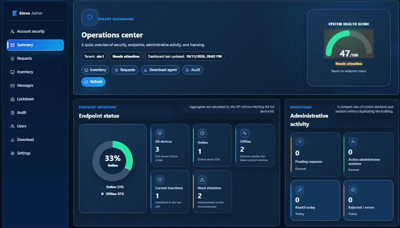 Eleve Admin screenshot 3