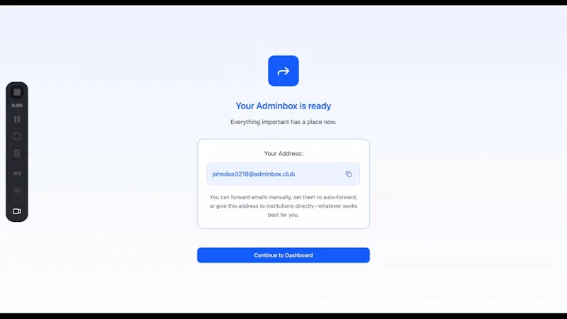 Life Admin by Adminbox.Club screenshot 1 (video preview)