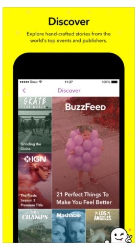 Snapchat 10.0 gallery image