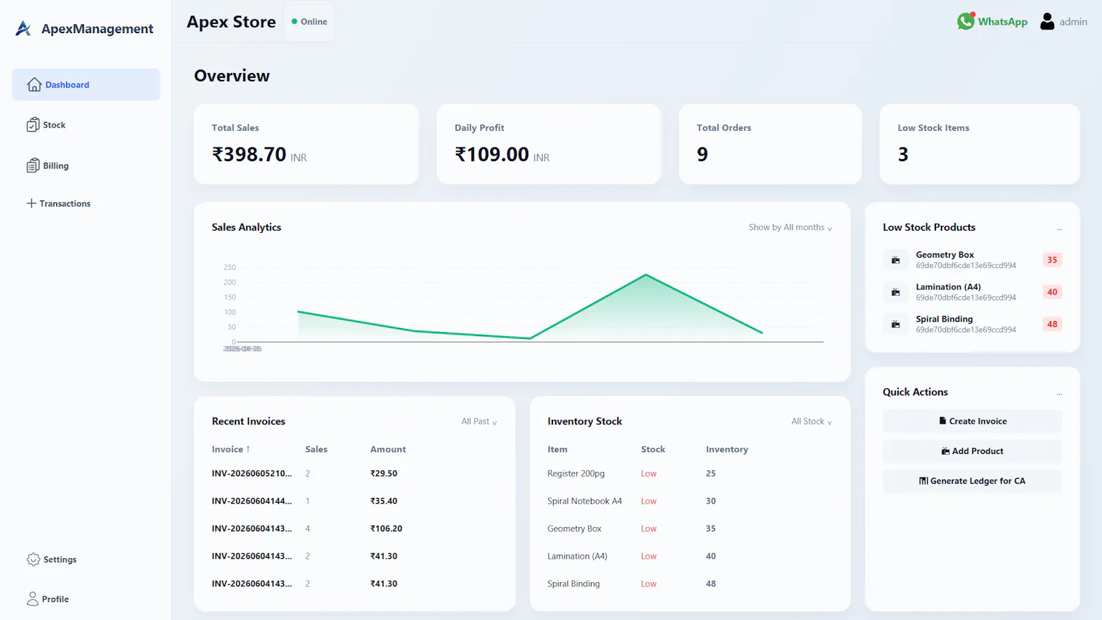 Apex Horizon - Apex Management screenshot 1