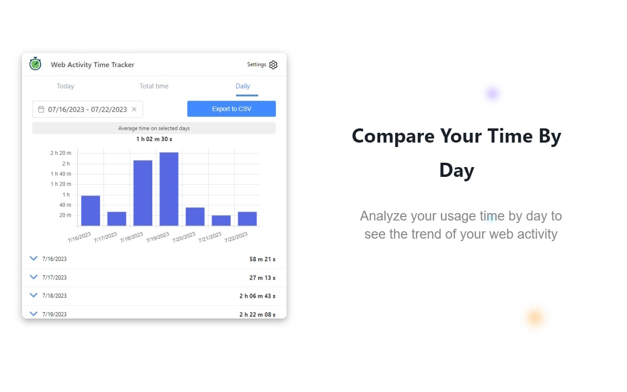 Web Activity Time Tracker v2 media 3
