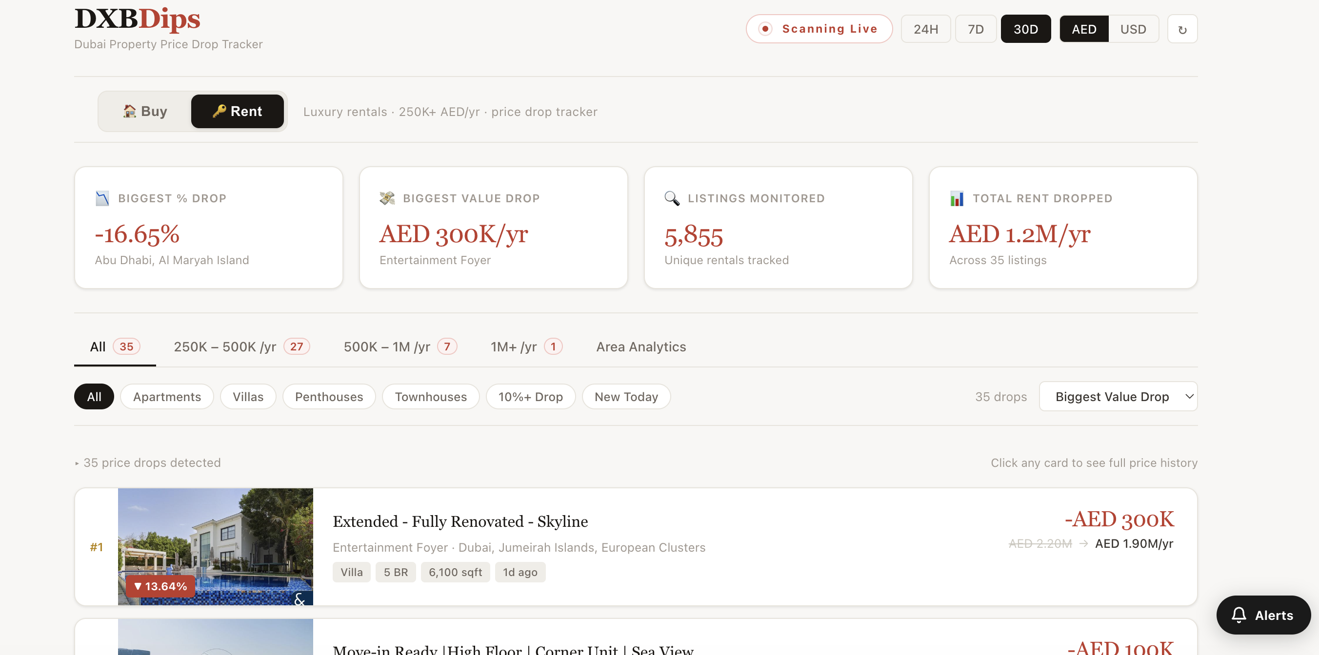 DXB Dips - Screenshot 2 showing product features and functionality